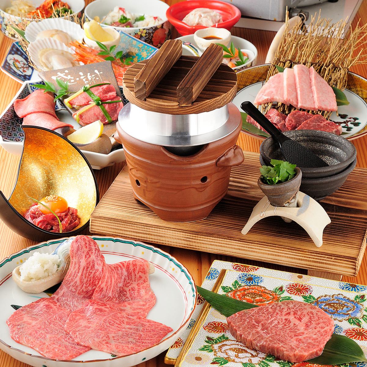 石川県能登・金沢の食材をふんだんに使った8,000円(税込)コース