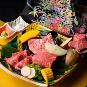 能登牛大皿