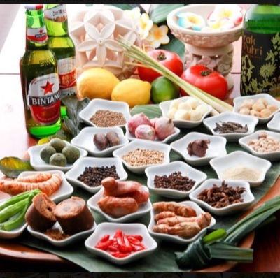 ★本格バリ島料理を★