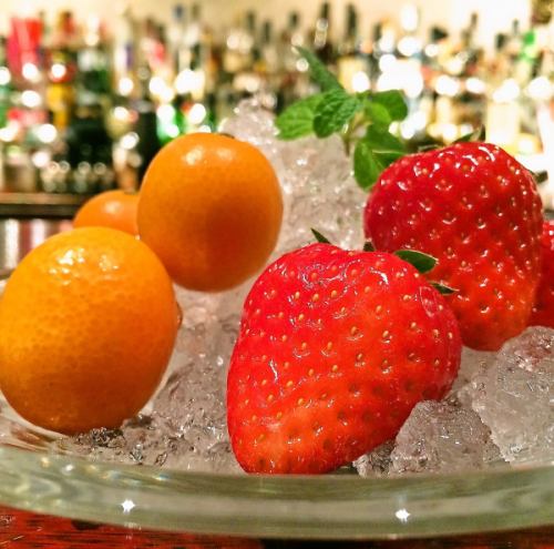 Cocktail using fresh fruit ☆