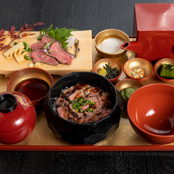 【享受和牛♪】和牛Hitsumabushi和和牛烤牛肉3,850日元（含税）
