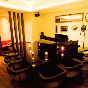 Piano seat [# bar # bar # BAR # second meeting # main street # 狸 alley # す す き の # birthday]