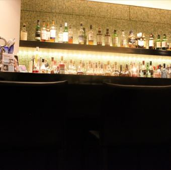 櫃檯座位[#bar #bar＃BAR＃second meeting＃avenue＃狸alley #susukino #birthue]