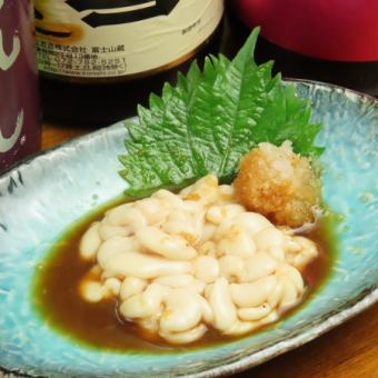 白子ポン酢