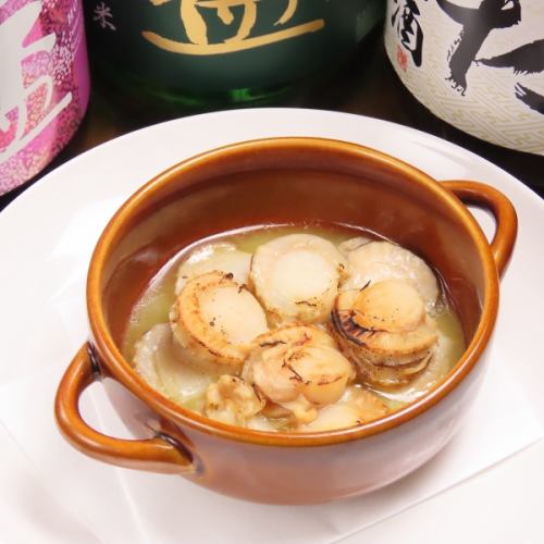 ホタテのバター醤油焼き