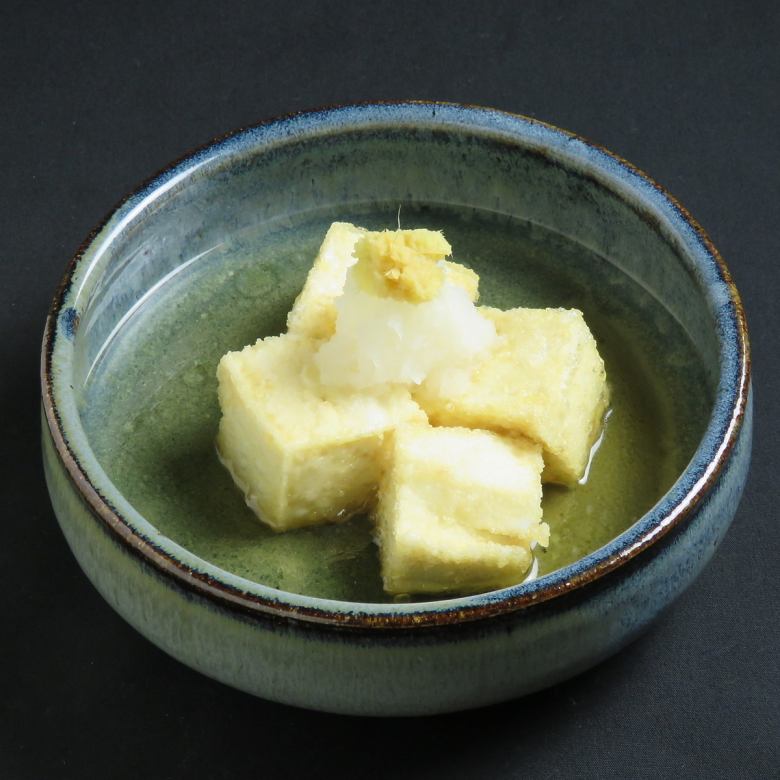 fried dashi tofu