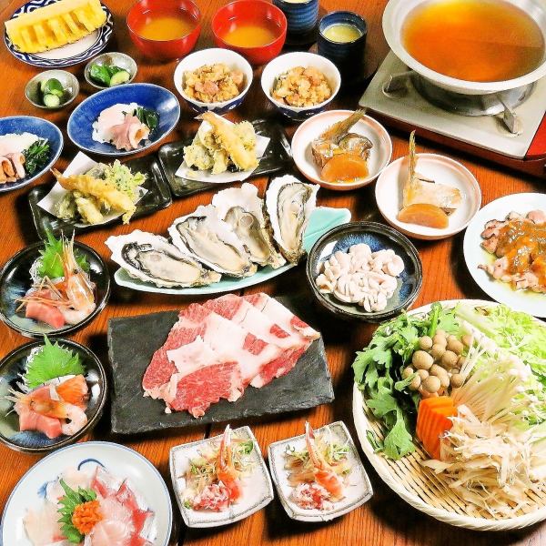 We offer banquet courses that our chef is proud of! 120-minute all-you-can-drink courses including draft beer and local sake start from 4,500 yen (tax included)♪