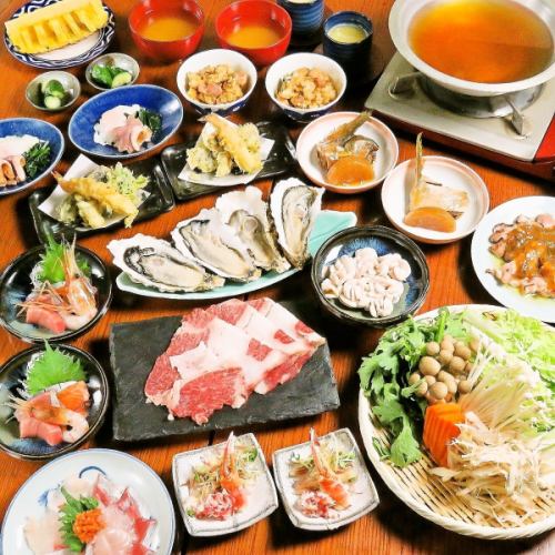 We offer banquet courses that our chef is proud of! 120-minute all-you-can-drink courses including draft beer and local sake start from 4,500 yen (tax included)♪