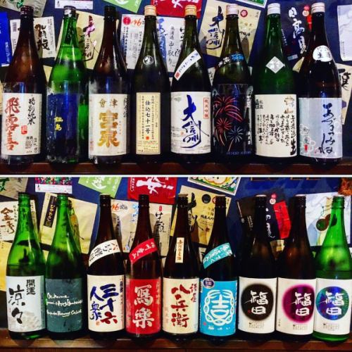 We are proud of our local sake from all over the country ◎ We also have a drink comparison menu so even beginners can easily enjoy it ♪