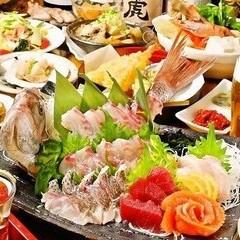 豪華 ☆ 名物家コース　7,000円 (税込 7,700円)  【2時間飲み放題付き】