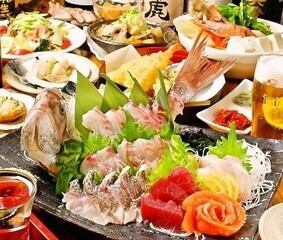 豪華 ☆ 名物家コース 7,000円 (税込 7,700円) 【2時間飲み放題付き】