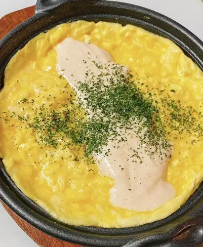 明太マヨチーズ 出汁玉子焼き
