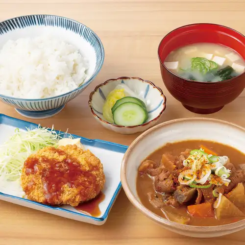 [Specialty] Stewed Dish Set Meal (with Croquette)