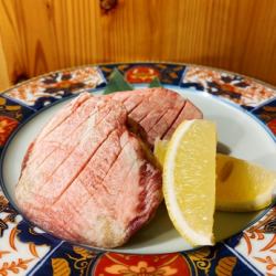 Thick-sliced beef tongue