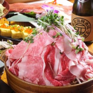 【忘年会★早期プラン】『特製！肉鍋付きコース』 5500→４５００円 [肉鍋付8品+飲放120分]