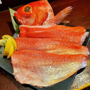 Red sea bream shabu-shabu + sashimi course ★ 6000 → 5000 yen [8 dishes + all-you-can-drink for 120 minutes]