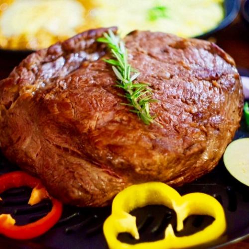 肉塊ステーキ