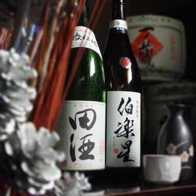 We have local sake and hidden sake!