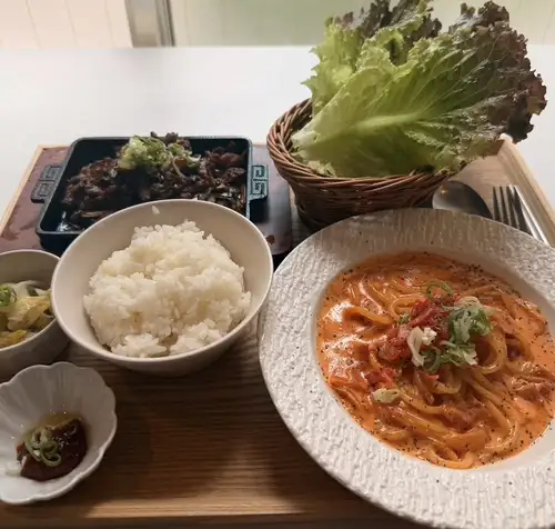 【名物】キムチクリーム生パスタ