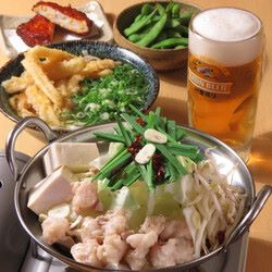 [Same-day reservations OK] Full of volume! ★Motsunabe udon course★