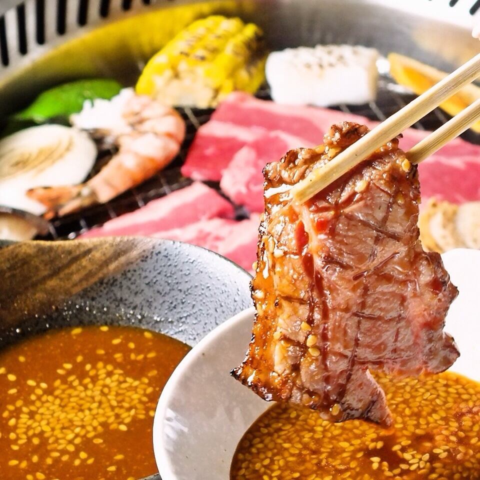 All-you-can-eat yakiniku for 3,000 JPY! All-you-can-eat and all-you-can-drink for 4,200 JPY (incl. tax)~!