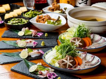 [All-you-can-drink included] Buri-shabu course 5,478 yen (tax included)