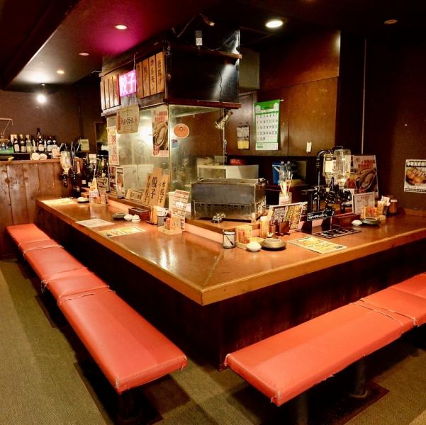 カウンター席限定の飲み放題あり！お一人様でもお気軽にお楽しみいただけます◎