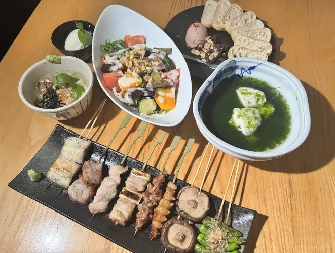 【遠州堪能焼鳥・鰻満喫コース】贅を極めた全13品 さらに充実の120分飲み放題付◎10500円(税込)