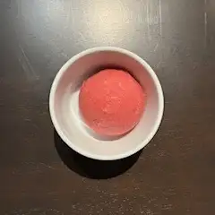 ワイン葡萄のアイス
