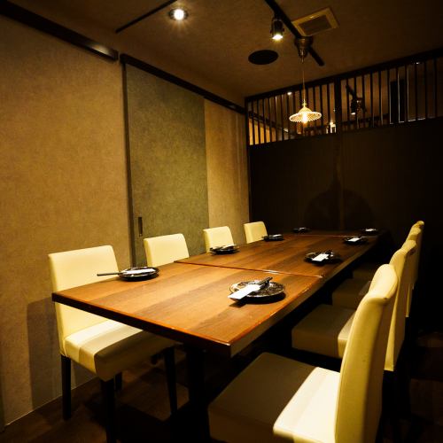 Completely private room for 2 to 4 people.Please enjoy our original delicacies, which focus on local sake, regional cuisine, and locally produced ingredients.