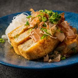 Tochio fried tofu