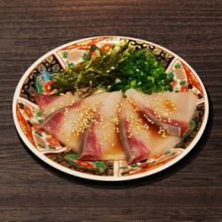 Quruli's specialty: Sesame Yellowtail