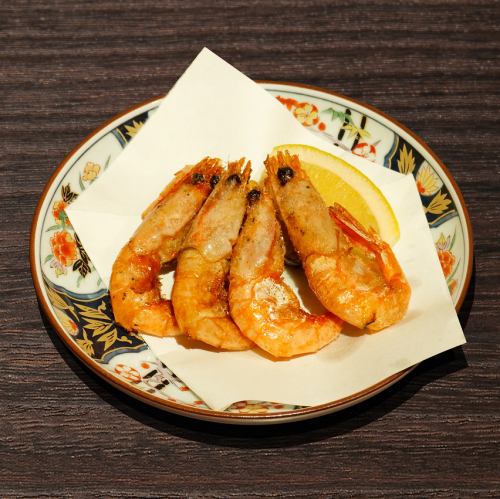 Deep fried sweet shrimp