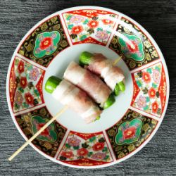 ししとう豚巻き