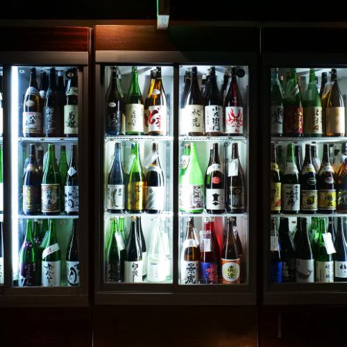 種類豊富な新潟地酒、日本酒を満喫！