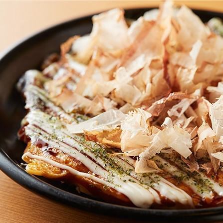 【〆에 모두 공유】 볼륨 만점의 오코노미 야키 & 야키소바!