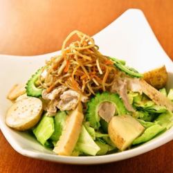 Kagoshima Kurobuta pork shabu-shabu and warm seasonal vegetable salad