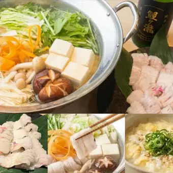 【午餐】鰻魚涮涮鍋套餐（共6道菜），含沙拉吧和飲料吧：8,800日圓（含稅）