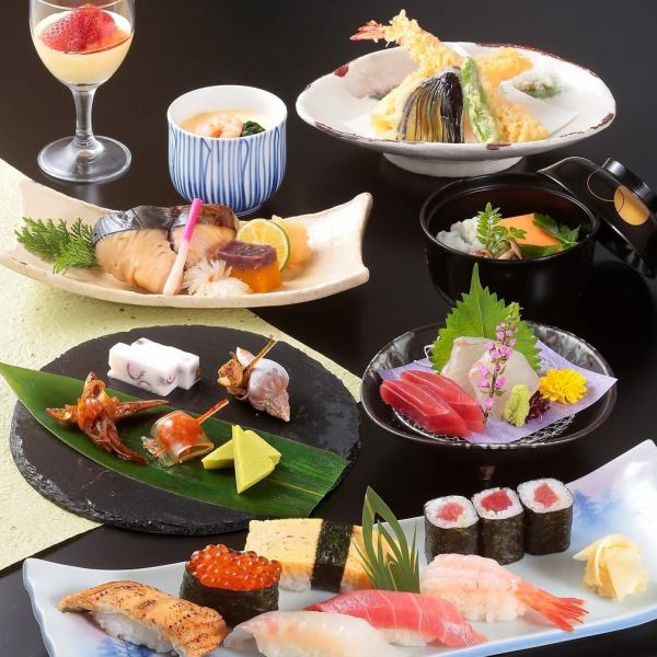 【ご法要会席】おまかせ鮨会席　全8品