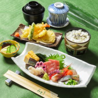 本日の刺身御膳ランチ