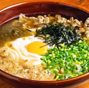 【温】カレーうどん/むねひろうどん