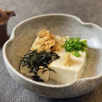 平原豆腐店の冷奴