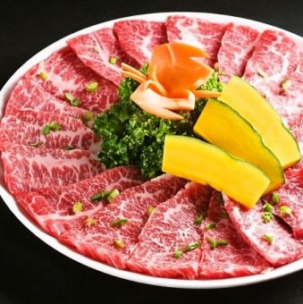 ★150 minutes all-you-can-eat and drink★All-you-can-eat course of 50 kinds of top short ribs and top skirt steak♪→4500 yen