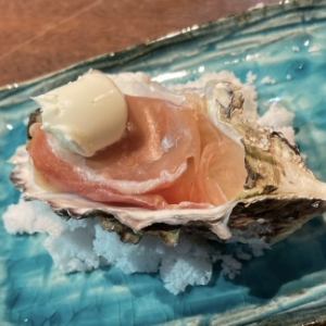 牡蠣×生ハムチーズ
