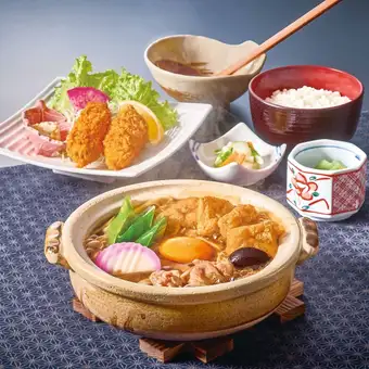 Miso-stewed oyster fry set