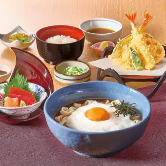 Tororo Kishimen Japanese Set Meal