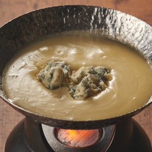 Gorgonzola cheese fondue (2 servings)