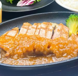 豚ロース「ふじのくに」のグリル焼き