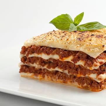 meat sauce lasagna