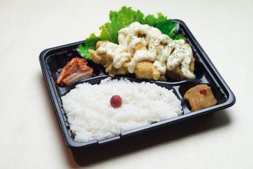 Chicken nanban bento